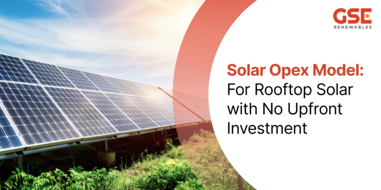 Solar OPEX Model: Install Rooftop Solar Without Upfront Cost