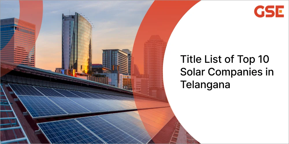 Title List of Top 10 Solar Companies in Telangana